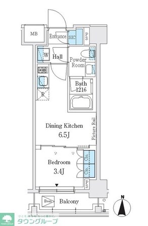 J.GRAN Court 品川西大井EASTの物件間取画像